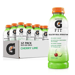 Gatorade Fit Elektrolytt Drikk, Smak Cherry Lime 500 ml