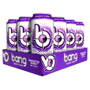 Bangster Berry Koffein og BCAA 500 ml (ingen pant)