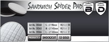 Last inn bildet i Galleri-visningsprogrammet, Scholl Concepts Sandwich Spyder Pad Cutting Hvit
