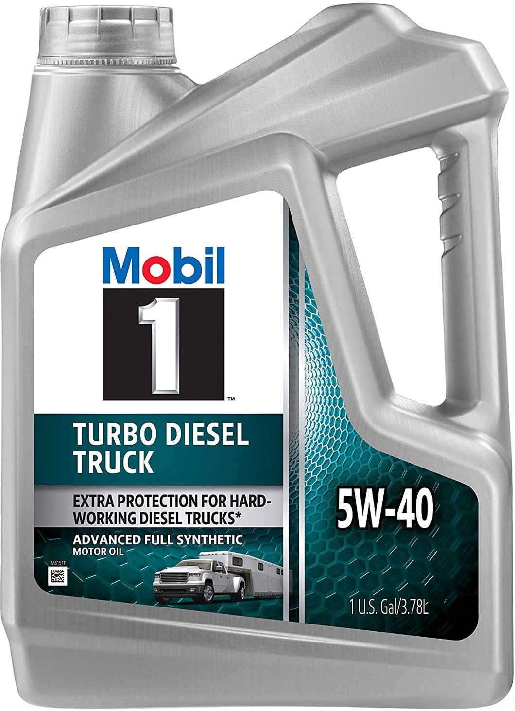Mobil 1 Turbo Diesel Truck Full Synthetic 5W-40 Motor Olje 3,78 L