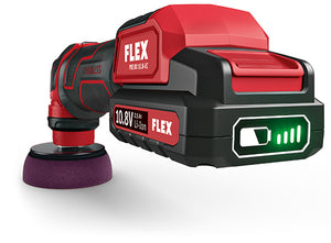 FLEX PXE 80 10.8 EC/2,5 Set Eksentrisk Batteridrevet Poleringsmaskin Set 418.102 30mm 80mm